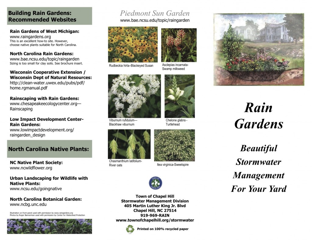 Rain Garden Brochure-first page