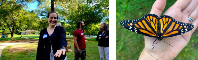 Friends of Bolin Creek Kick Off New 2022-23 Board & Committees with Monarch Butterfly Release